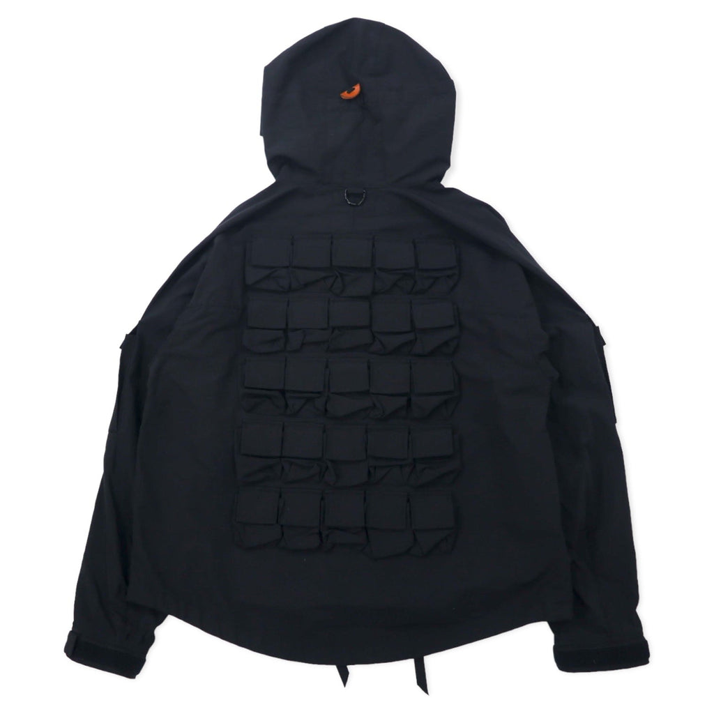 NEXUS VII × GENERAL RESEARCH Parasite Mountain Parka 48 Nero 60/40 Cross Nylon Cotone N-20 PARASITE RRS-NTC-J0A