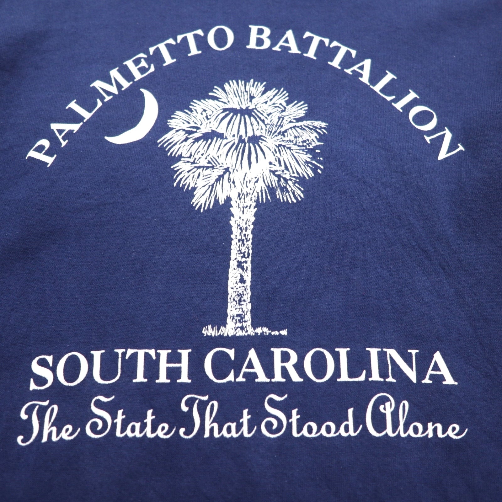 ONEITA 90s USA Vintage Sweatshirt スウェット トレーナー XL ネイビー POWER-SWEATS PALMETTO BATTALION 90年代 USA製