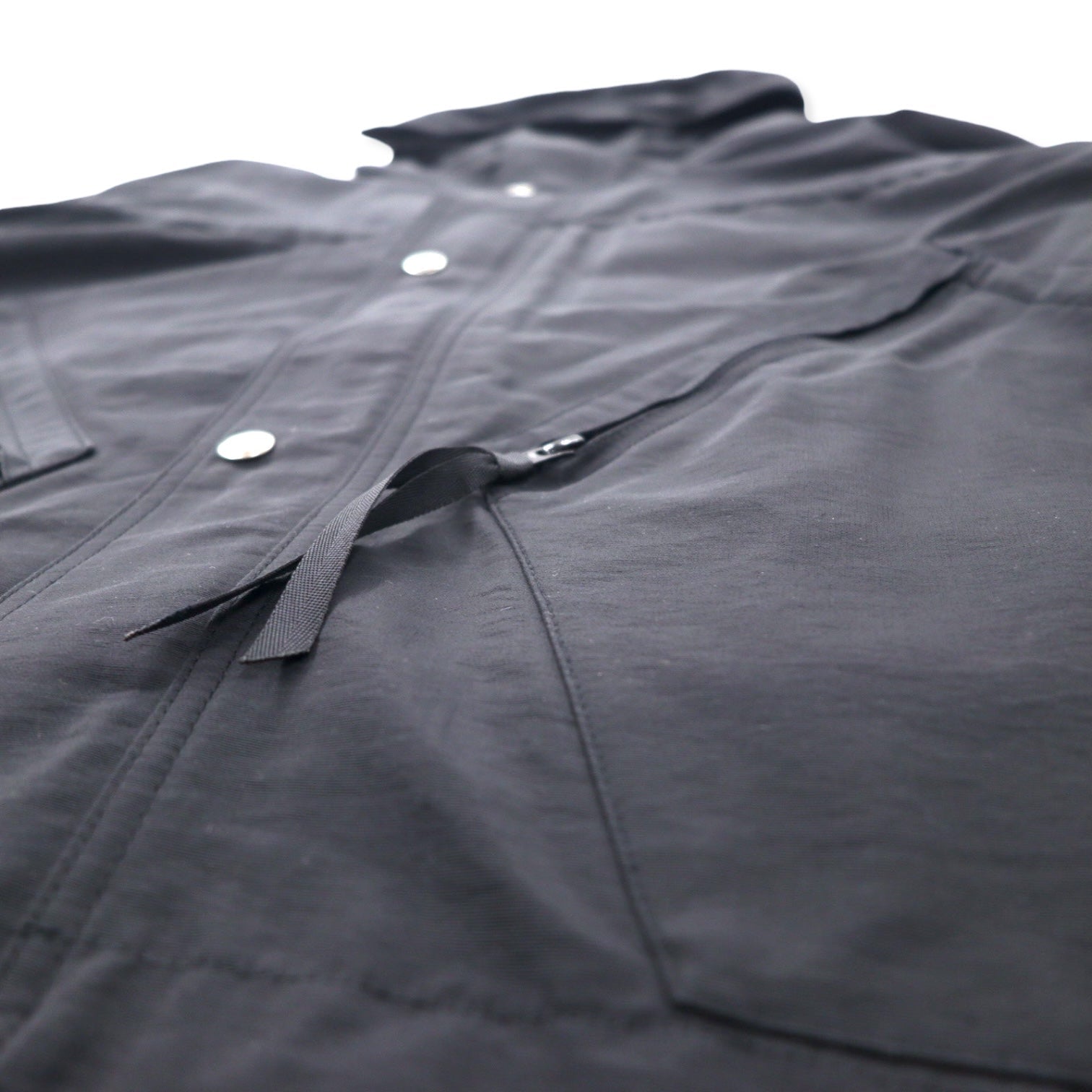 NEXUS VII × GENERAL RESEARCH Parasite Mountain Parka 48 Nero 60/40 Cross Nylon Cotone N-20 PARASITE RRS-NTC-J0A