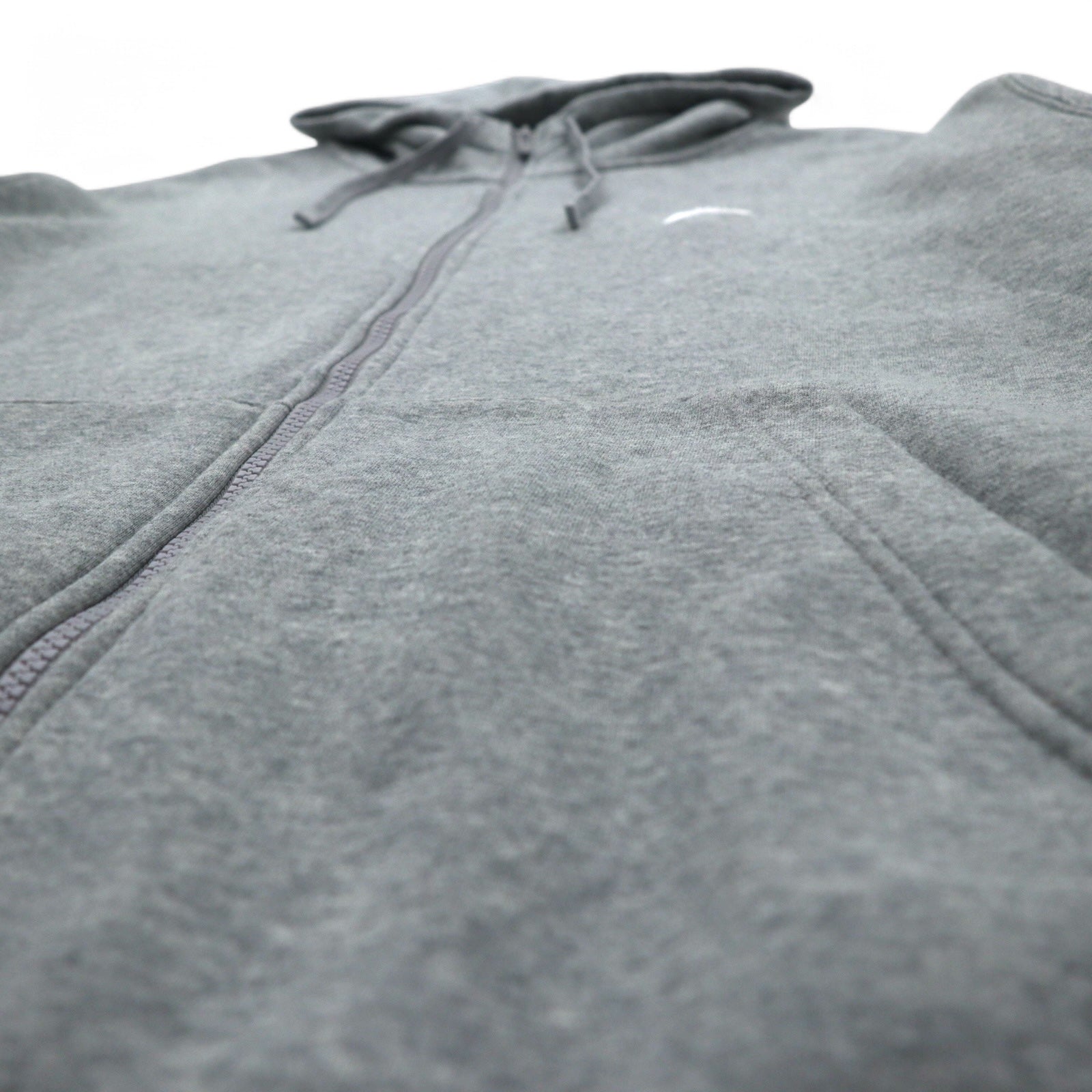 NIKE Felpa con cappuccio interamente in pile Club Fleece XXL Grigio Swoosh CLUB FLEECE BV2645-063