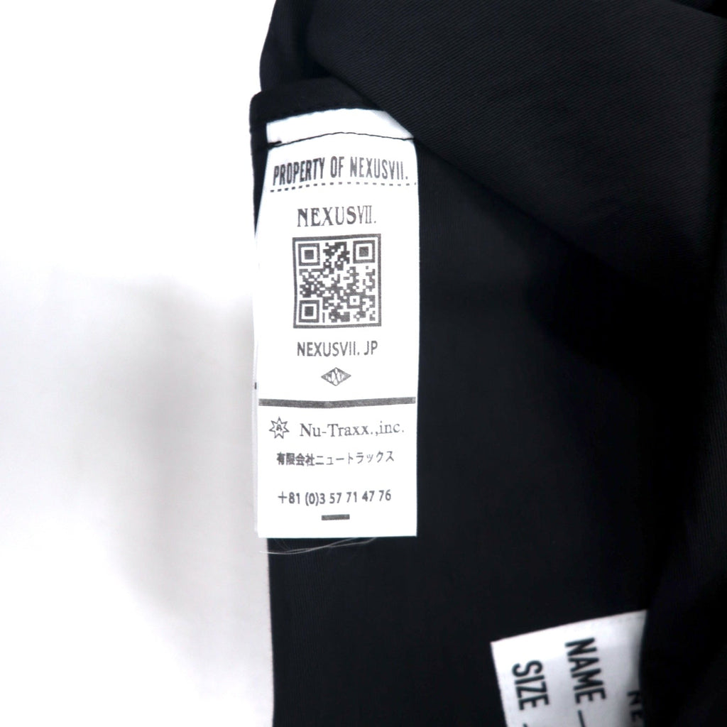 NEXUS VII × GENERAL RESEARCH Parasite Mountain Parka 48 Nero 60/40 Cross Nylon Cotone N-20 PARASITE RRS-NTC-J0A