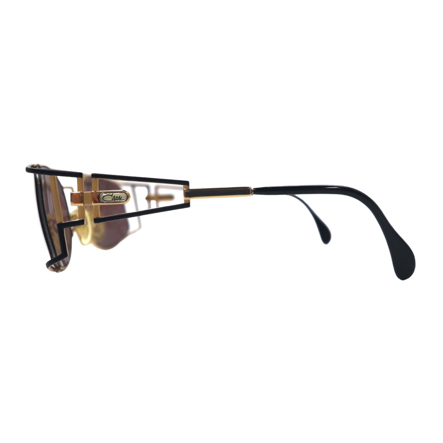 CAZAL Germania, occhiali da sole a doppio ponte, oro, metallo, 56◻︎21 130 MOD 967