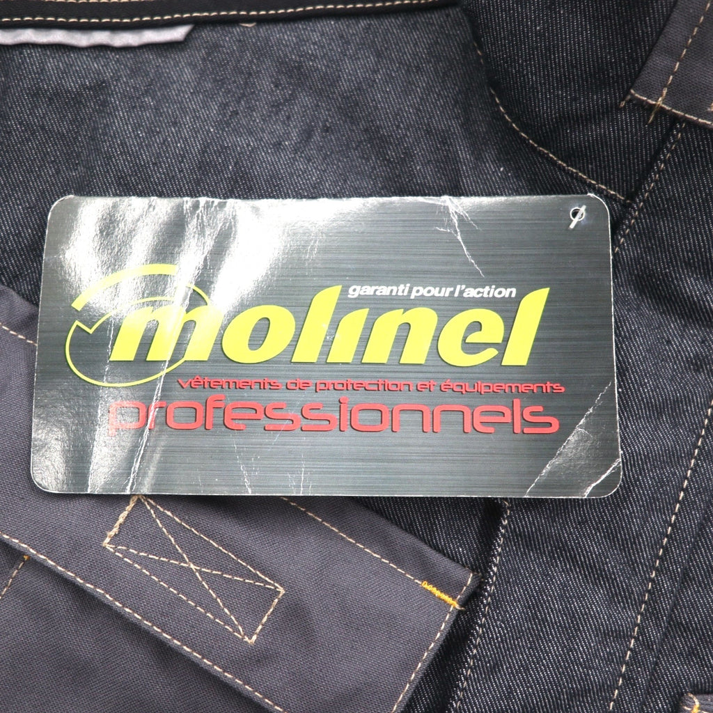 molinel expert Euro Work Francia utility jacket L grigio Cordura denim nuovo con etichette