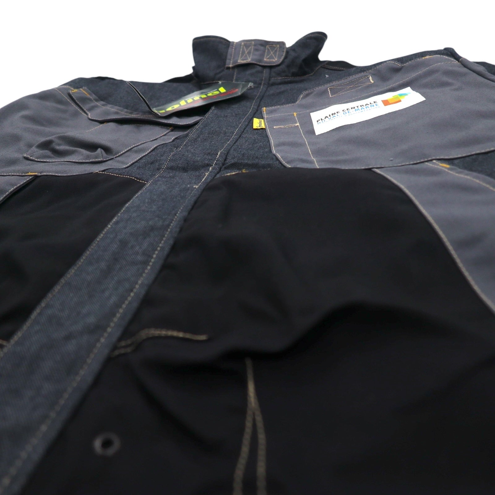 molinel expert Euro Work Francia utility jacket L grigio Cordura denim nuovo con etichette