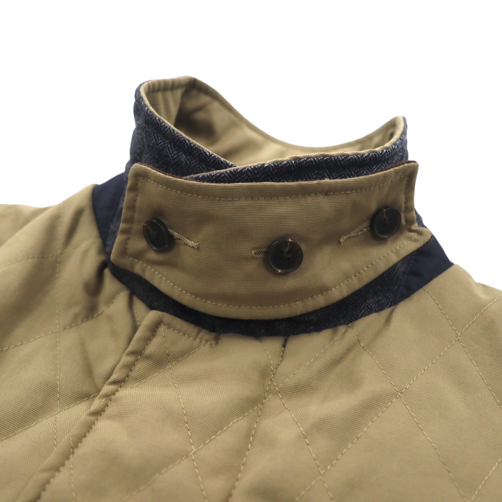 DANIEL CREMIEUX COLLECTION Giacca trapuntata L beige nylon imbottita sottogola