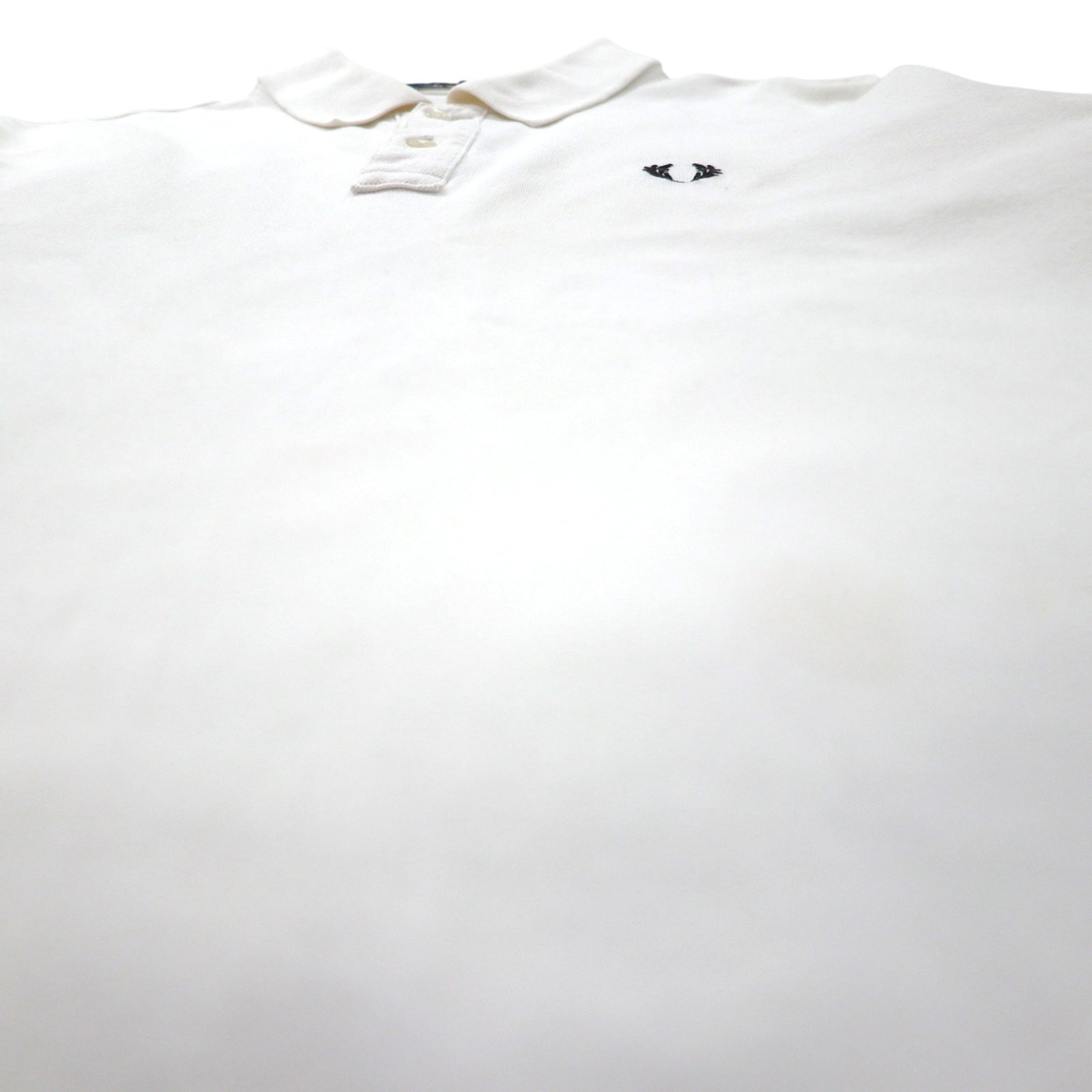 FREDPERRY Polo Piquet Side Taped M Bianco Cotone Piquet F1860 Prodotto in Giappone