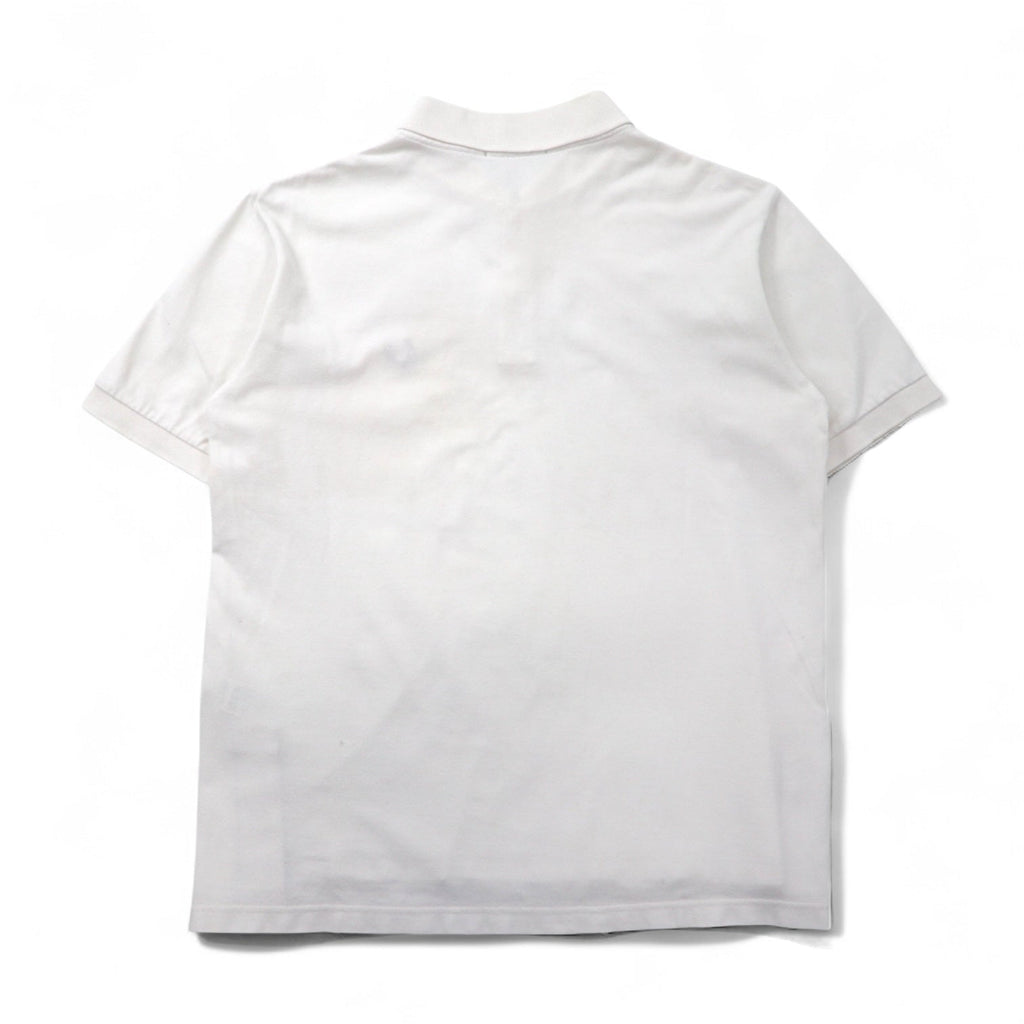 FREDPERRY サイド テープド ピケ ポロシャツ Side Taped Pique M ホワイト コットン 鹿の子 F1860 日本製
