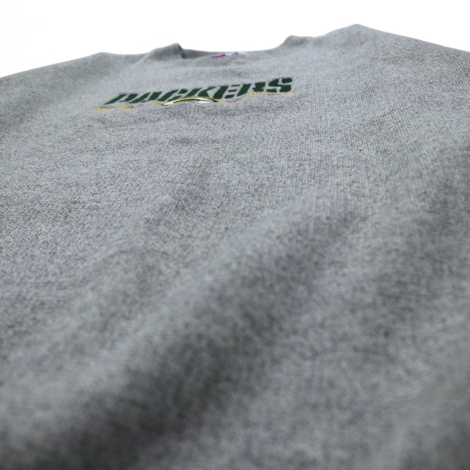 Felpa ricamata Majestic Packers XL grigia cotone NFL PACKERS