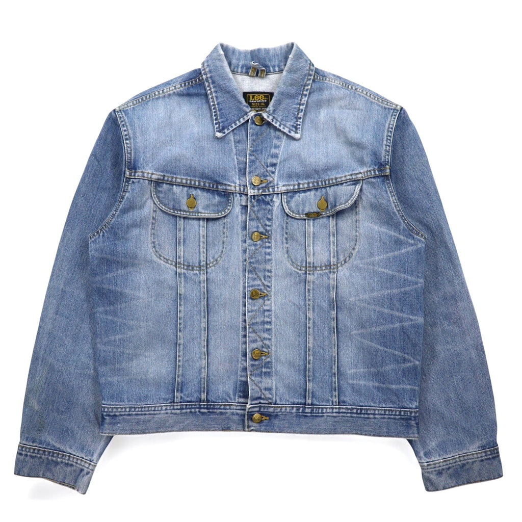 Giacca di jeans Lee anni '80, UNION MADE, taglia XL, colore blu, in cotone, modello 153436