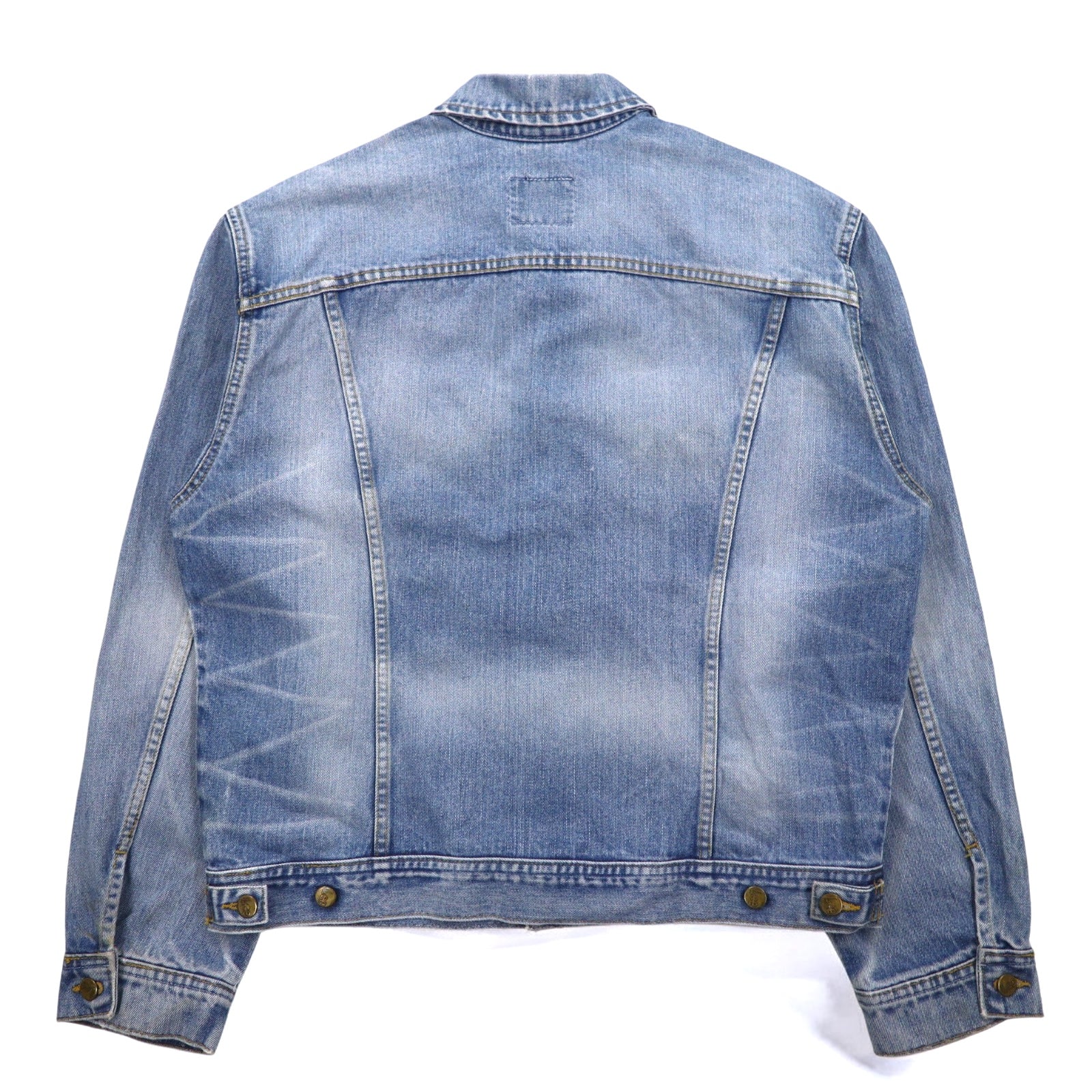 Giacca di jeans Lee anni '80, UNION MADE, taglia XL, colore blu, in cotone, modello 153436