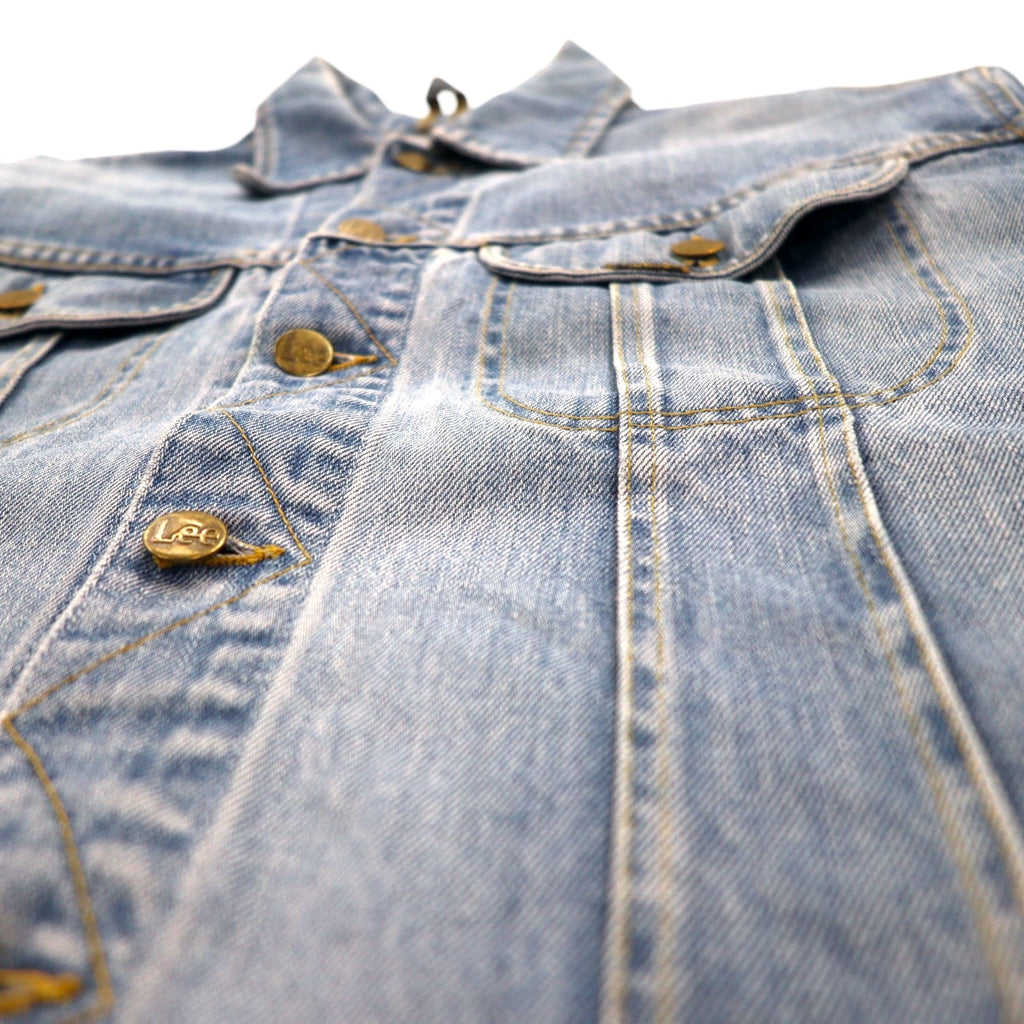 Giacca di jeans Lee anni '80, UNION MADE, taglia XL, colore blu, in cotone, modello 153436
