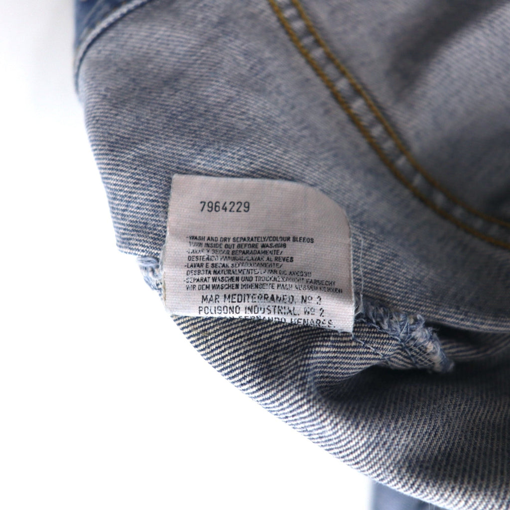 Giacca di jeans Lee anni '80, UNION MADE, taglia XL, colore blu, in cotone, modello 153436