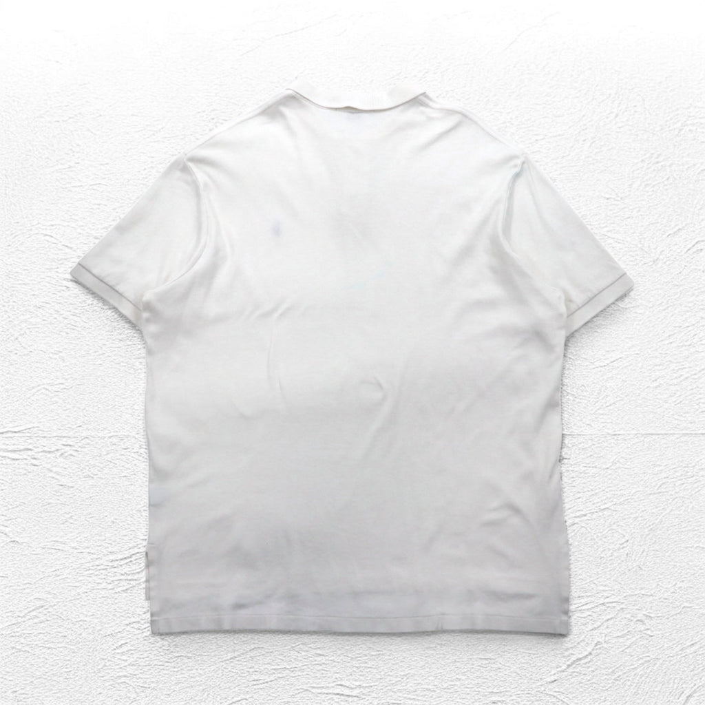 Polo by Ralph Lauren Polo XL Bianco Cotone Ricamo Small Pony Taglia Grande