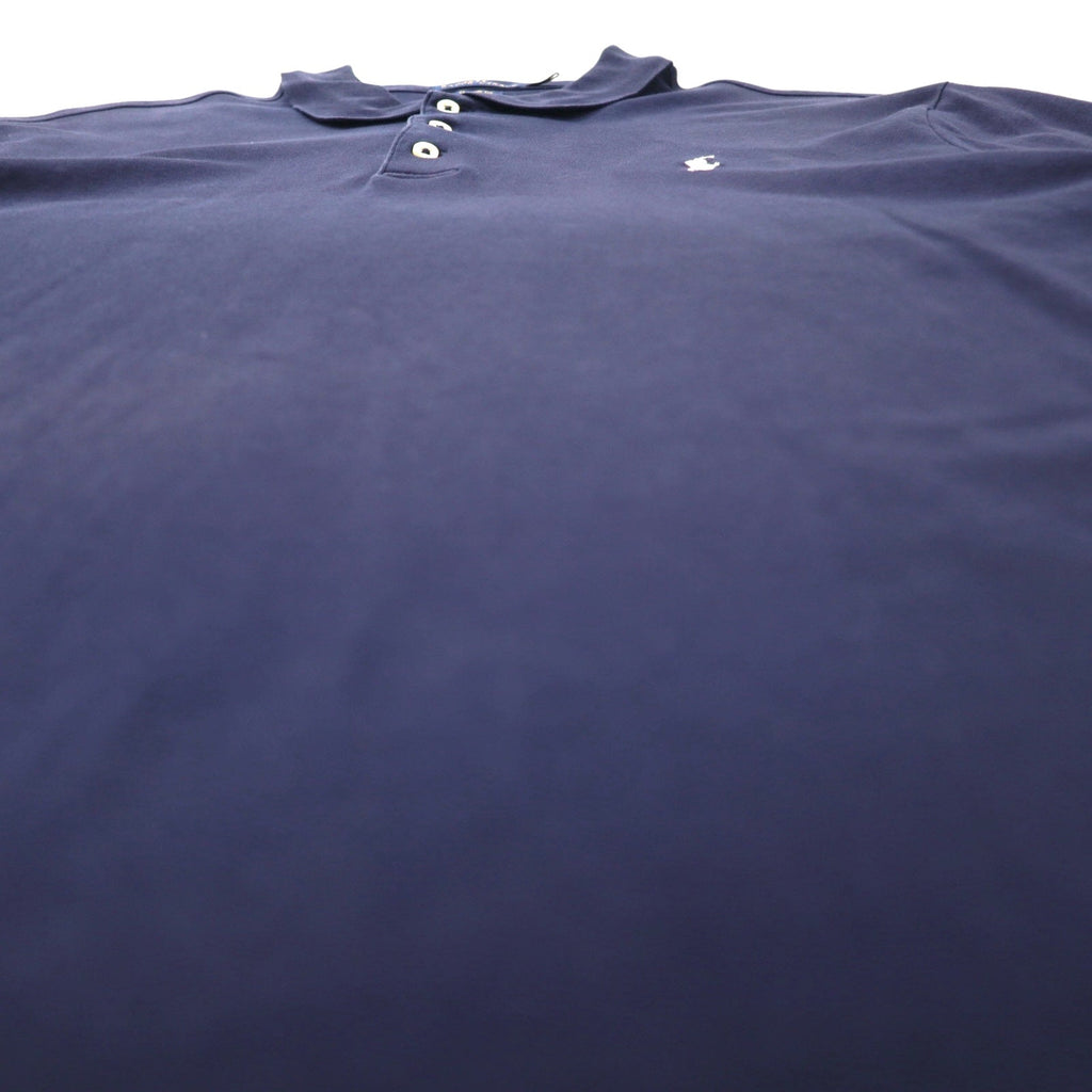 POLO RALPH LAUREN Polo classica in cotone XL blu navy con ricamo piccolo pony