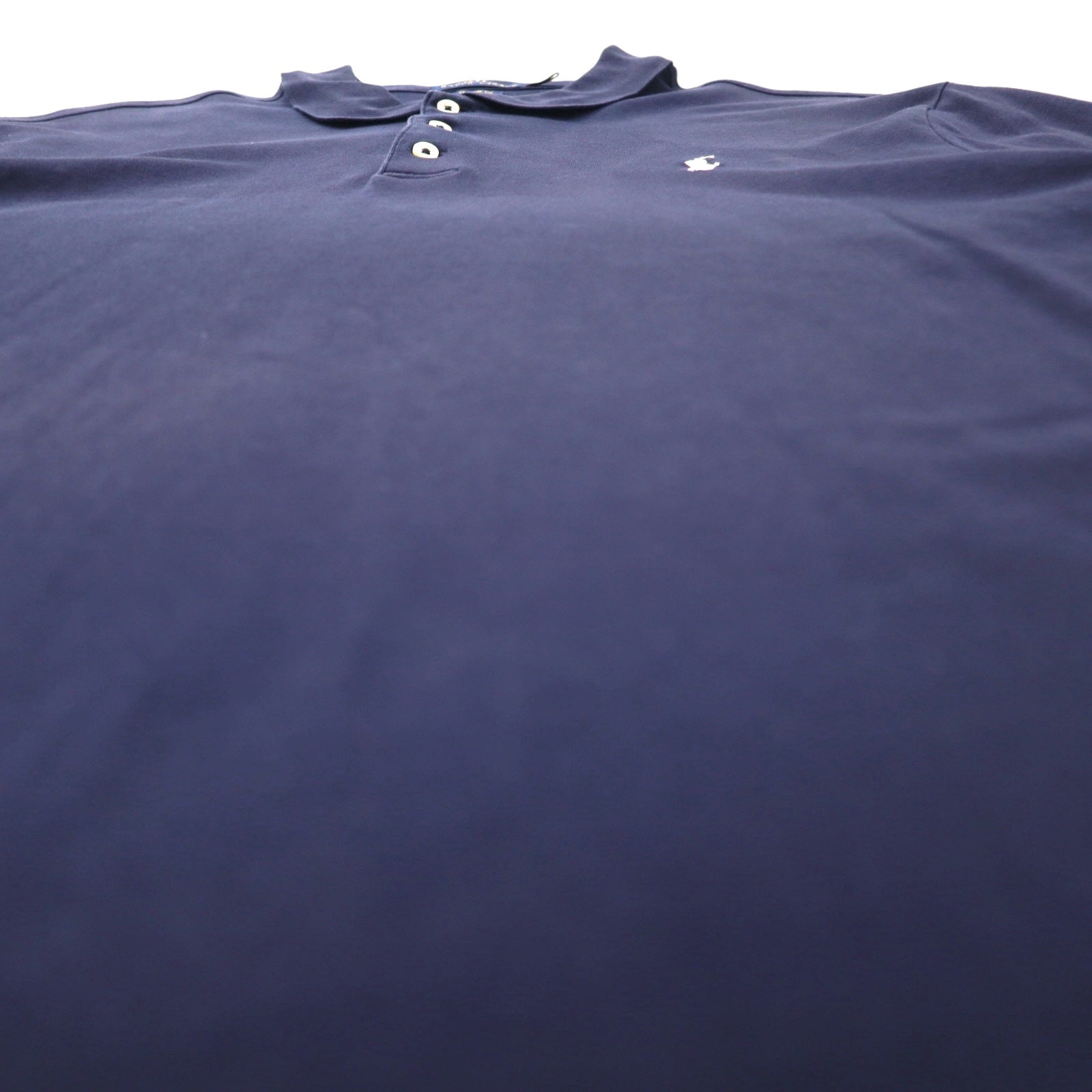 POLO RALPH LAUREN Polo classica in cotone XL blu navy con ricamo piccolo pony