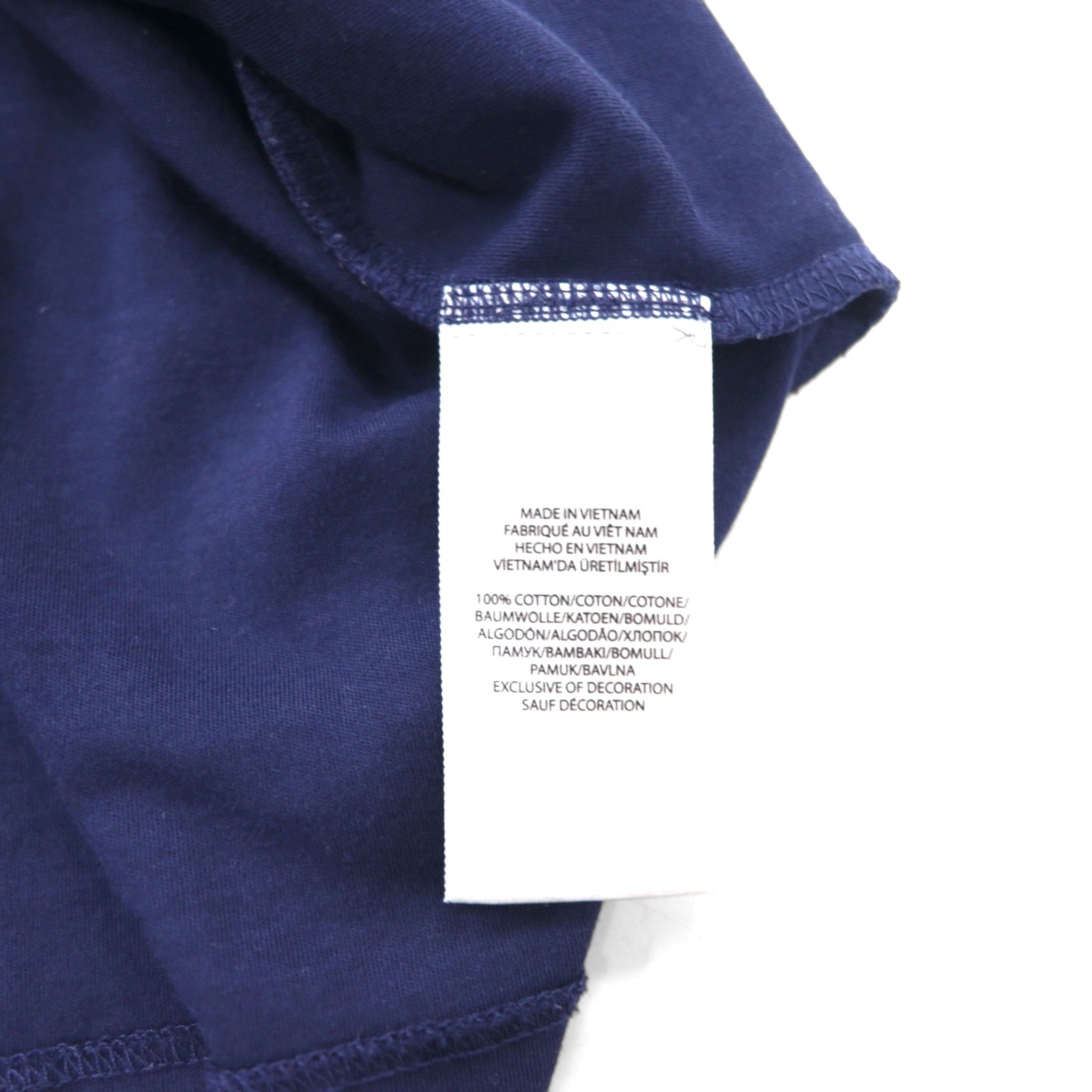 POLO RALPH LAUREN Polo classica in cotone XL blu navy con ricamo piccolo pony