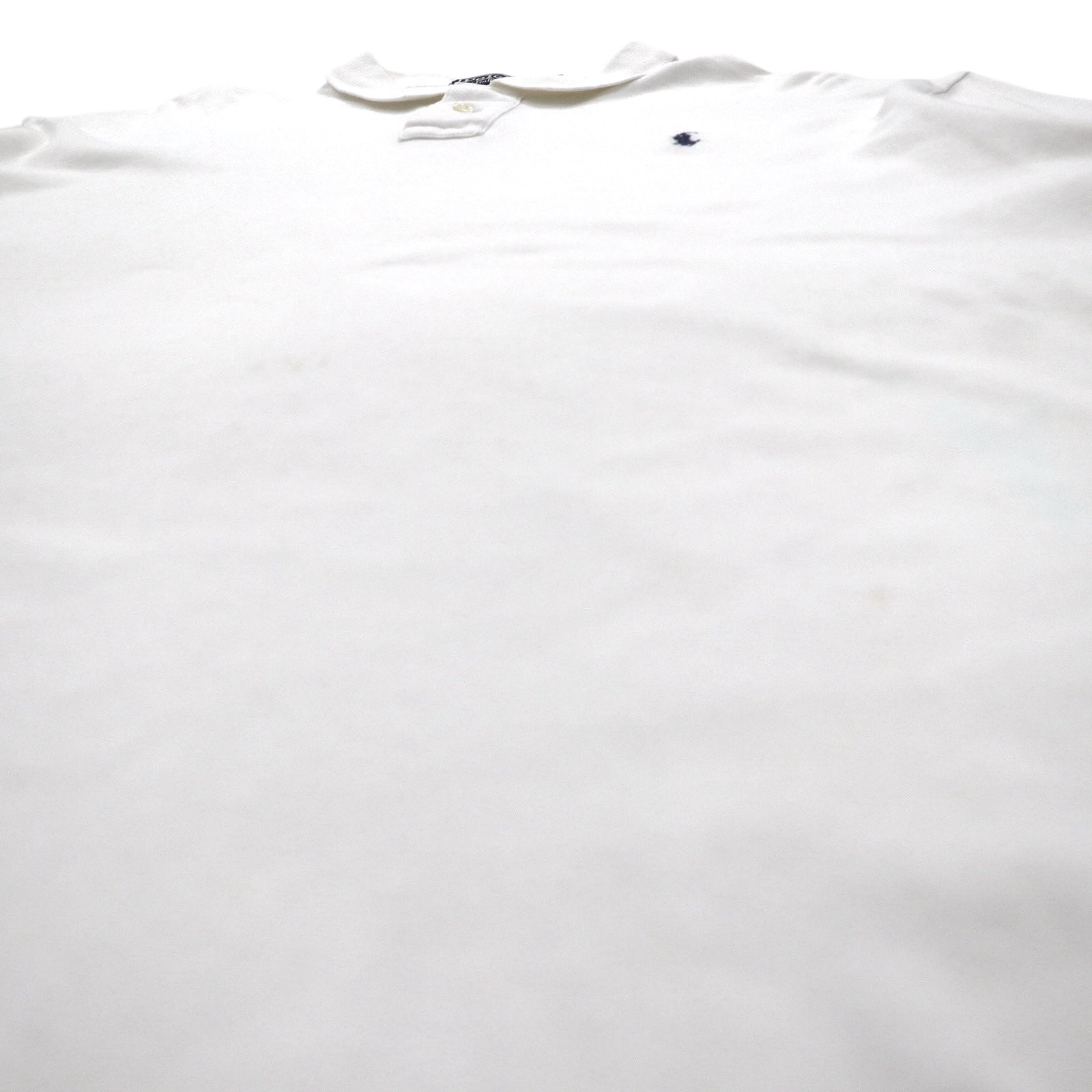 Polo by Ralph Lauren Polo XL Bianco Cotone Ricamo Small Pony Taglia Grande