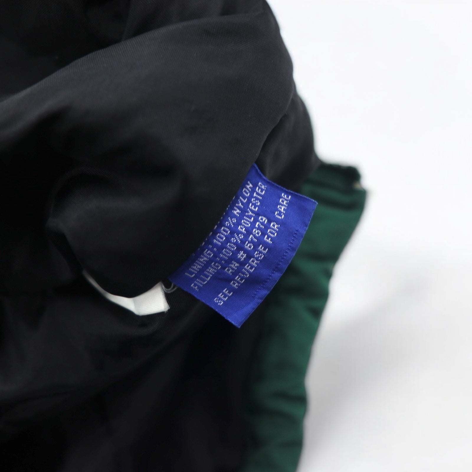 STARTER anni '90 NFL PRO LINE Giacca a vento con cappuccio imbottita XL Verde Nylon PACKERS, cappuccio rimovibile
