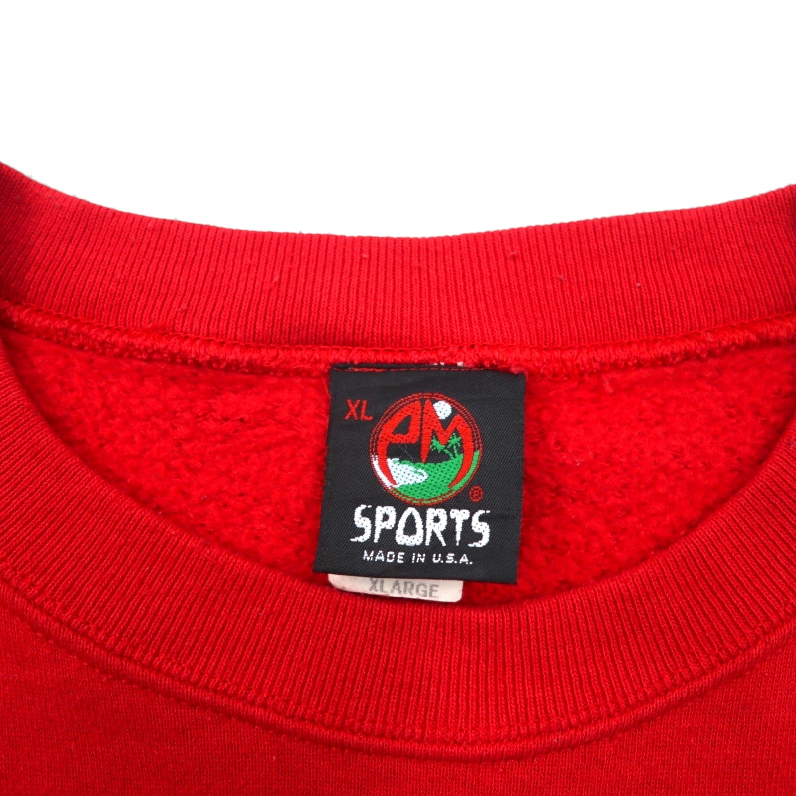 PM SPORTS 90s USA Vintage Sweatshirt スウェット トレーナー XL レッド 90年代 USA製 YOUNGSTOWN STATE UBIVERSITY