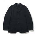 COMME des GARCONS HOMME PLUS 00年代 SIMPLE&UTILITY期 3B テーラードジャケット S ブラック コットン PM-J092 日本製