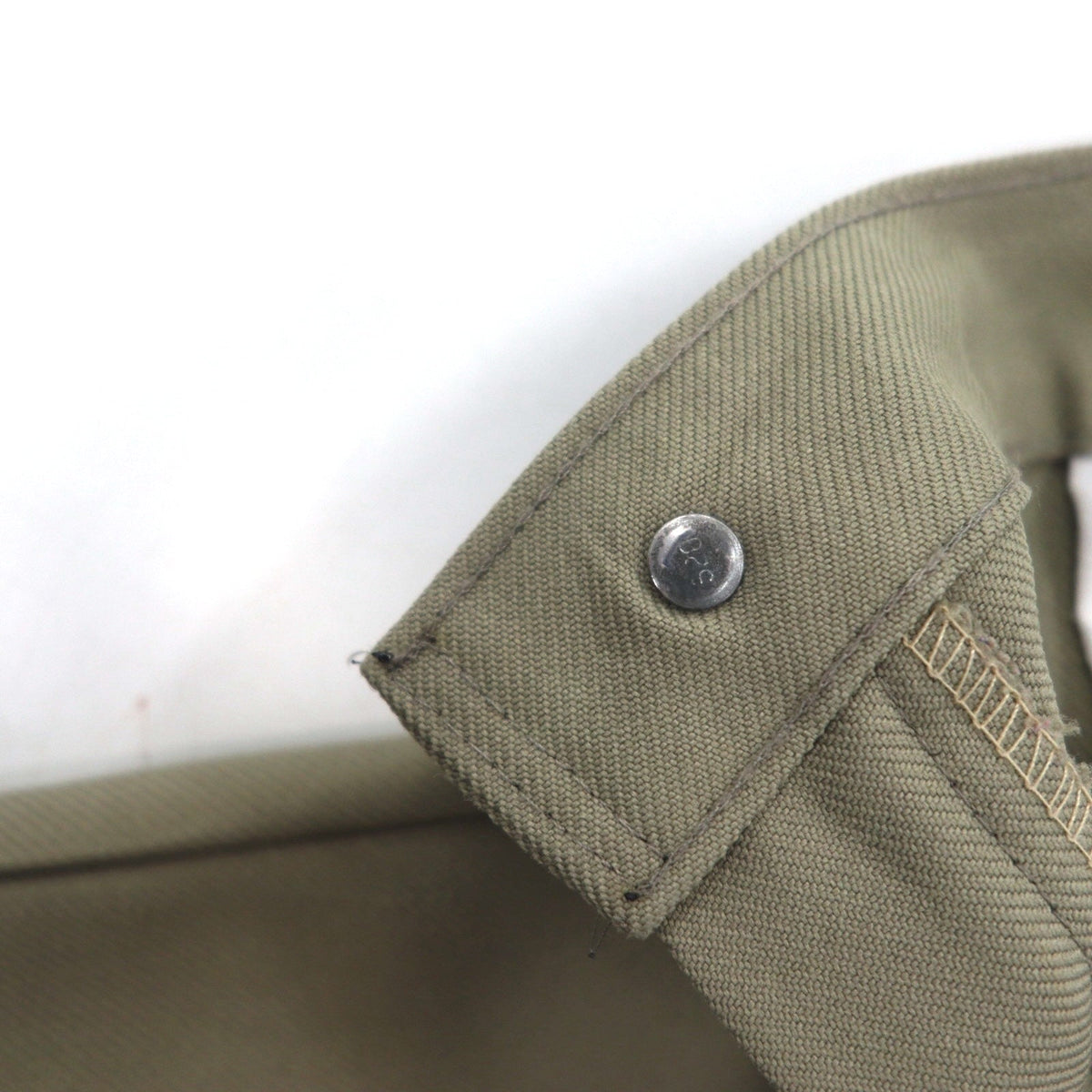 Levi's anni '80 Made in USA Sta-Prest Chino Pant L Beige 42TALON zip Tab nero Bottoni 520 10517 6123