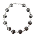 Vintage Silver Concho Necklace Belt Collana conchiglie vintage 2WAY cintura 93cm argento metallo