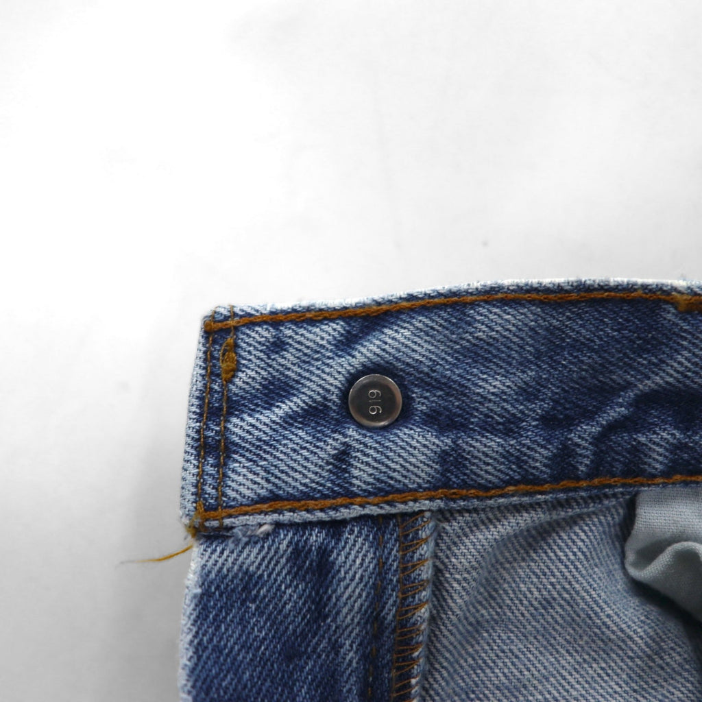 Levi's 00年代 550 リラックスフィット テーパード デニムパンツ M インディゴ ブルー RELAXED FIT ジッパーフライ 00550-4891 メキシコ製