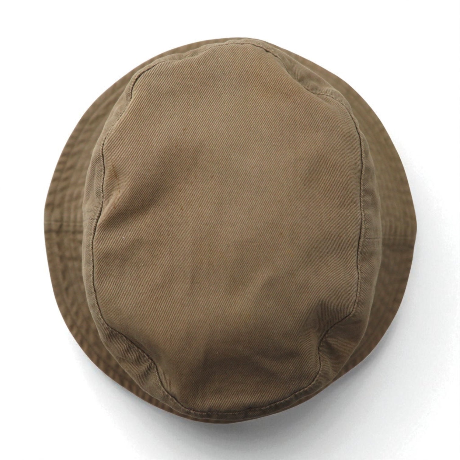Polo by Ralph Lauren anni '90 cappello a secchiello taglia M beige cotone con ricamo piccolo pony