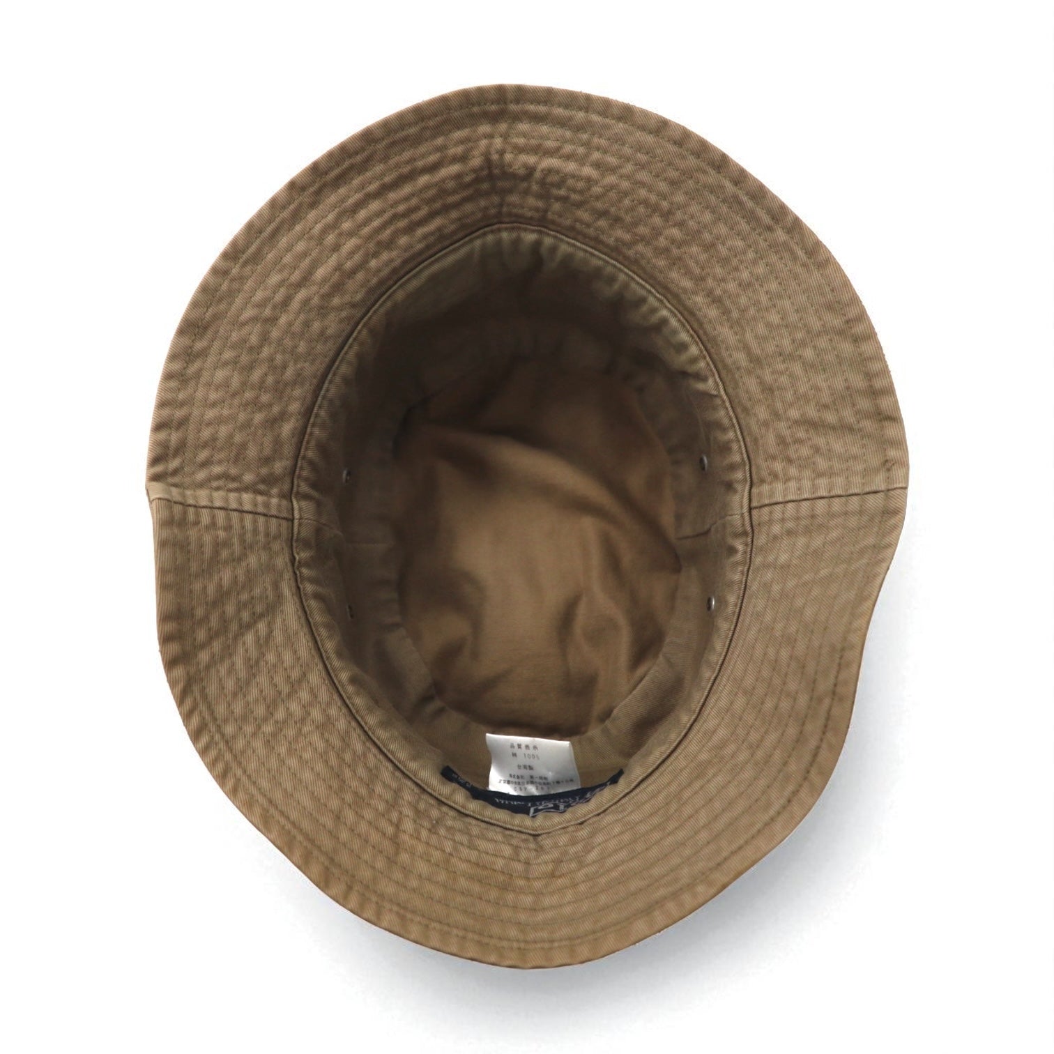 Polo by Ralph Lauren anni '90 cappello a secchiello taglia M beige cotone con ricamo piccolo pony