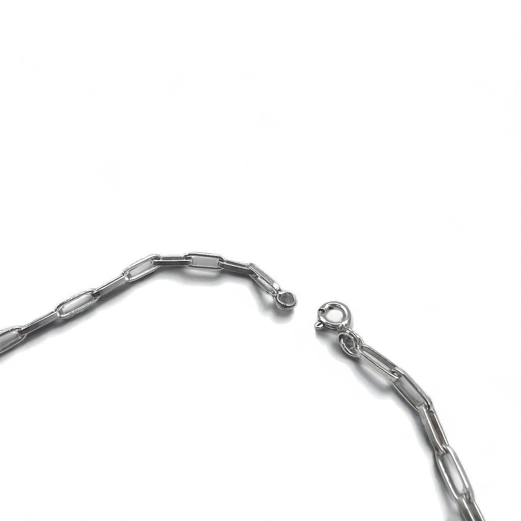 Collana vintage in argento con onice nero, gioielli indiani, onice nero, catena Hopi, ciondolo in argento 925, marchio R