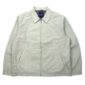 GAP anni 2000 Old Gap Harrington Jacket L Beige Cotone Nylon Fodera a Rete Taglia Larga
