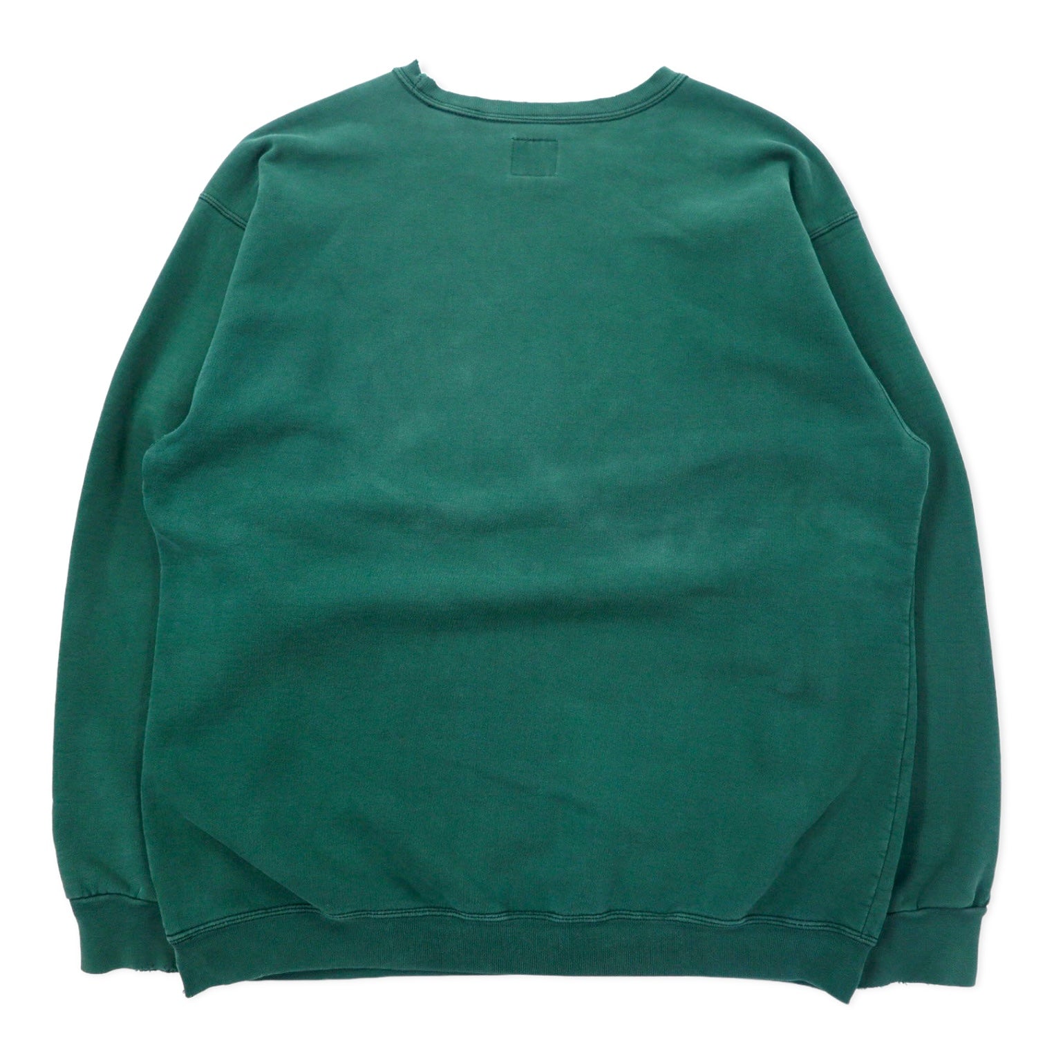 STARTER USA 90s felpa consumata XL verde cotone oversize stampa logo