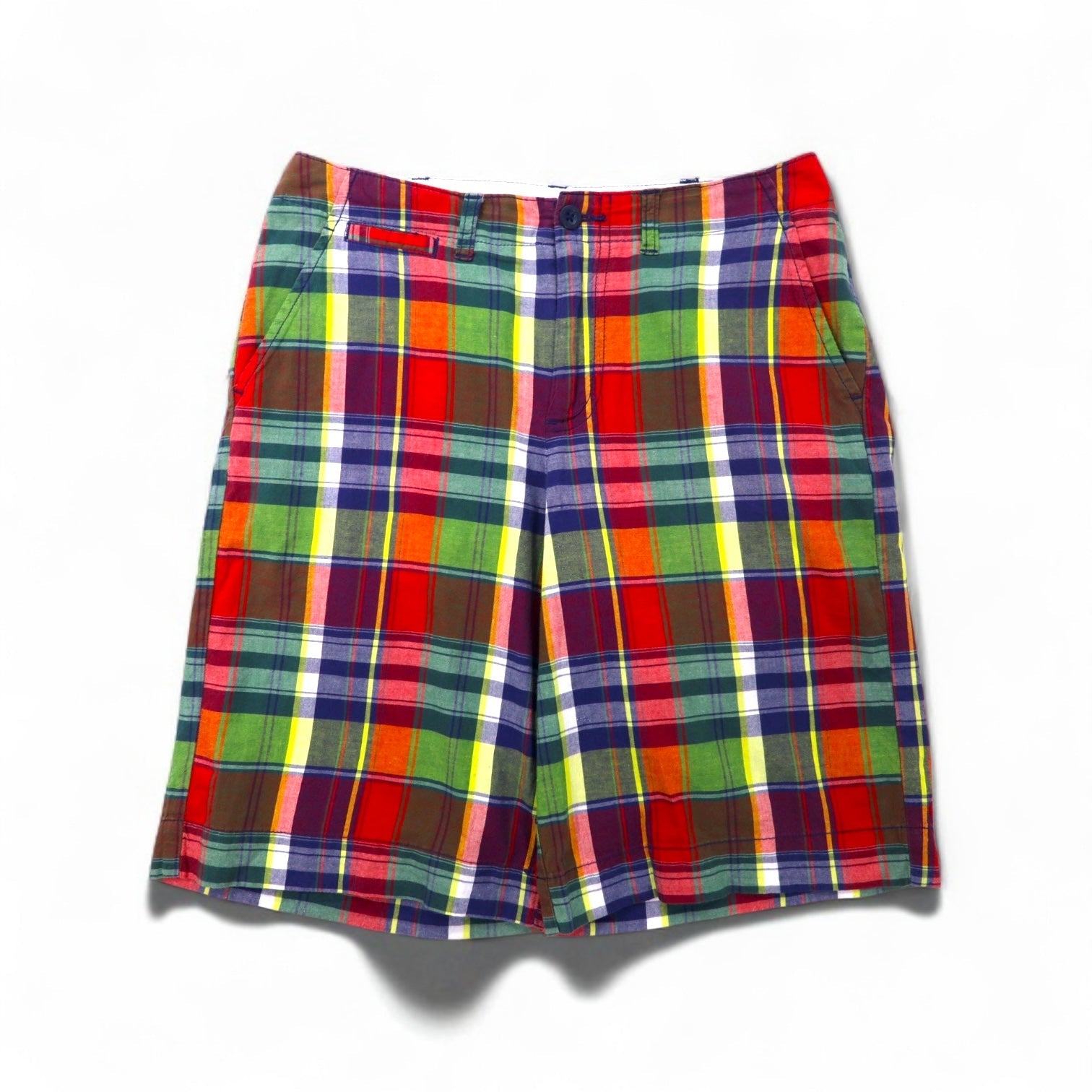 Polo by Ralph Lauren anni '90 pantaloncini corti S rossi a quadri in cotone