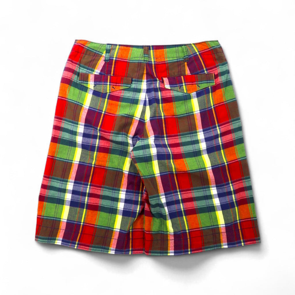 Polo by Ralph Lauren anni '90 pantaloncini corti S rossi a quadri in cotone