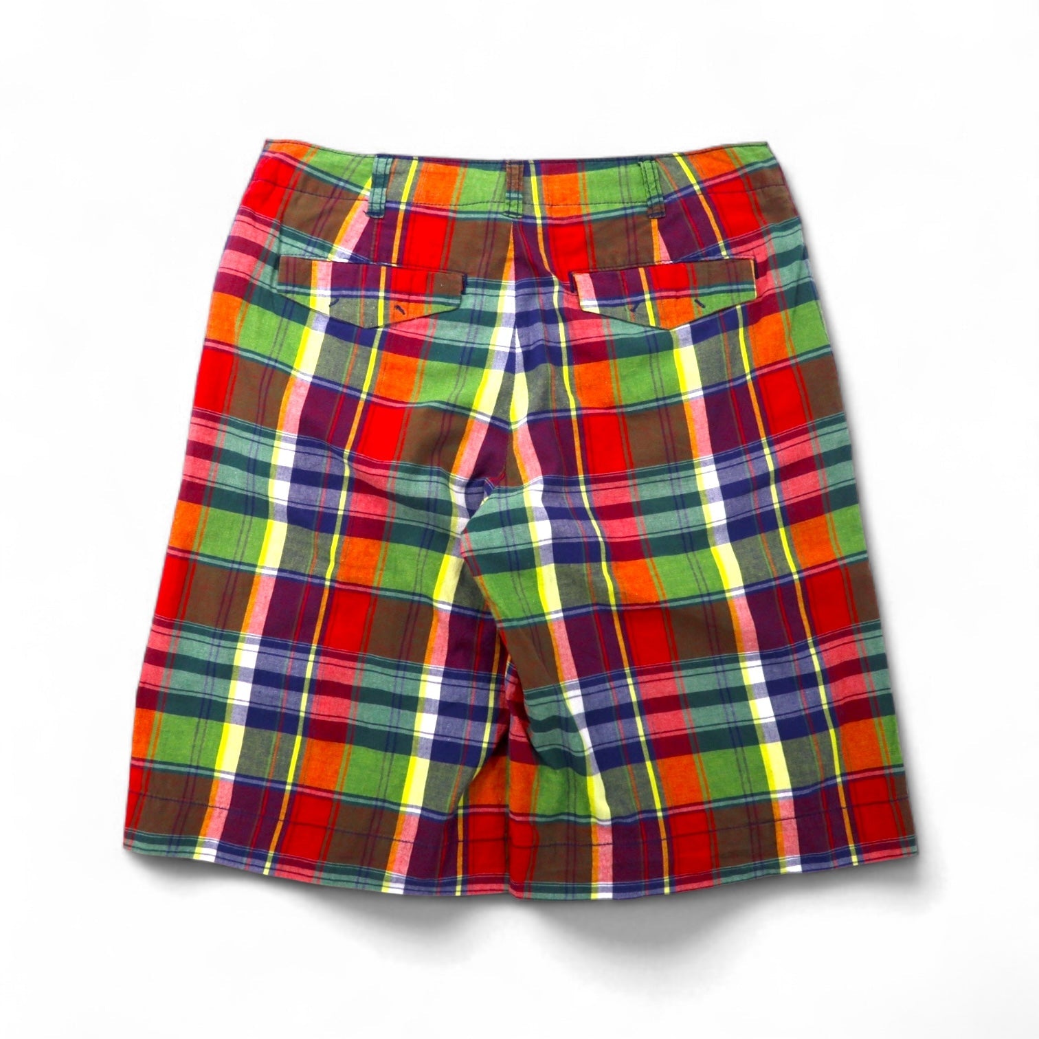 Polo by Ralph Lauren anni '90 pantaloncini corti S rossi a quadri in cotone