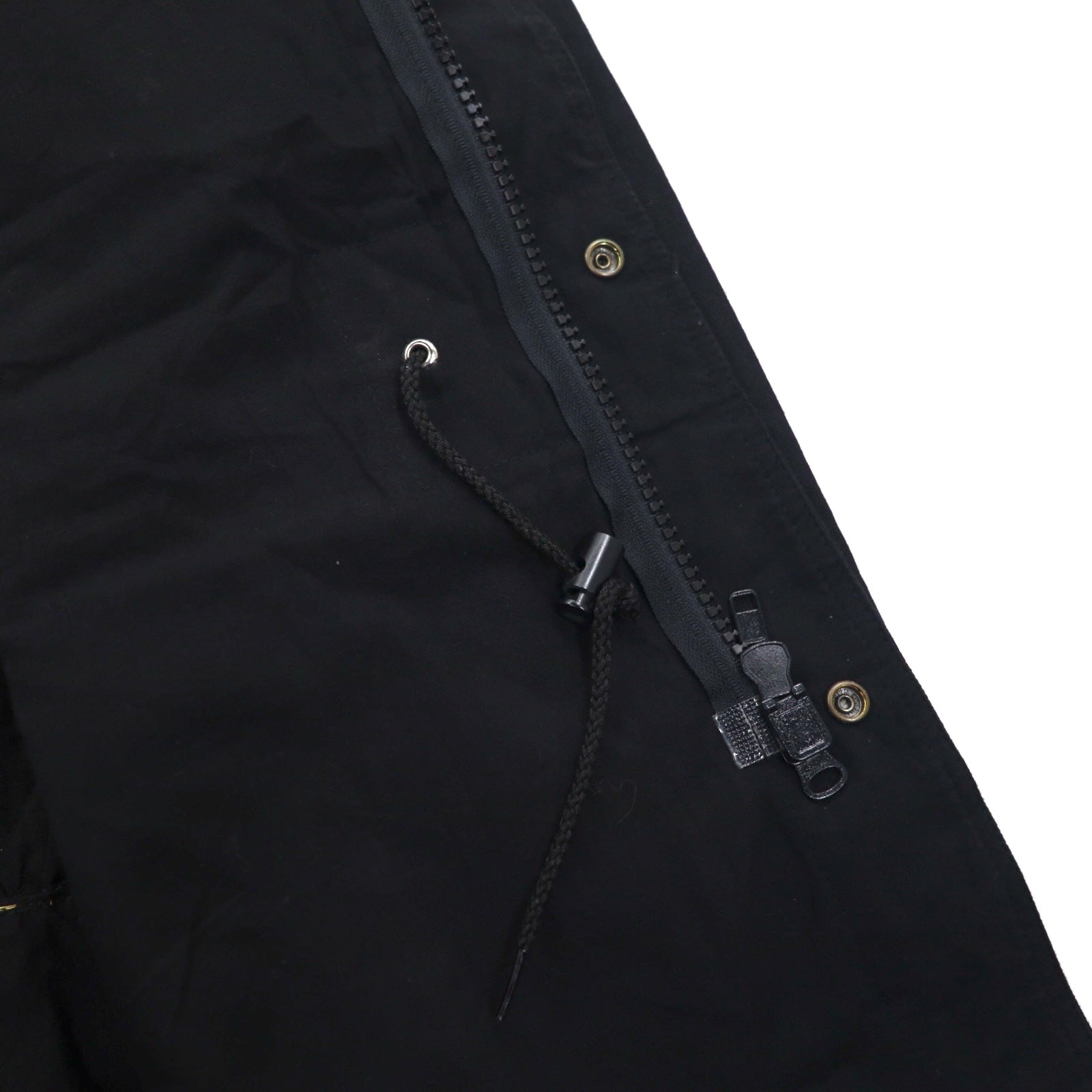 CCJ Canada Drifter Coat Anatra Western Jacket L Nero Collo in velluto a coste Coulisse
