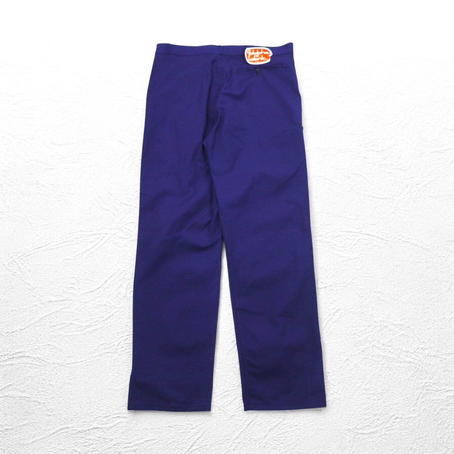 60年代 フランス製 Adolphe Lafont デッドストック モールスキン フレンチワークパンツ XL ブルー 未使用品