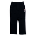 POLO SPORT RALPH LAUREN anni '90 - Pantaloni da tuta con banda laterale - Jersey - S - Nero - Poliestere