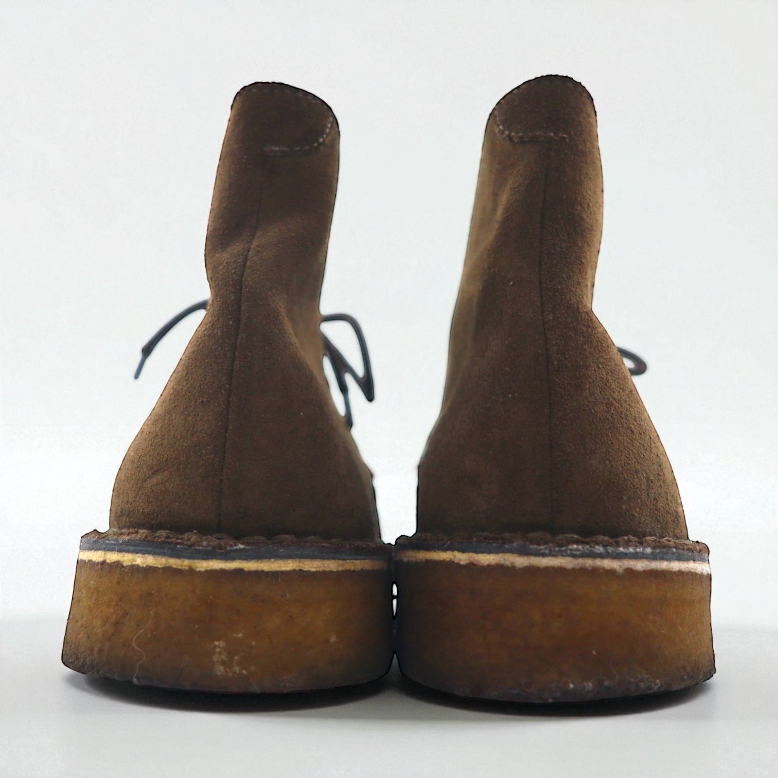 Clarks デザートブーツ チャッカブーツ 26cm ブラウン スエード ORIGINALS 23066 イタリア製