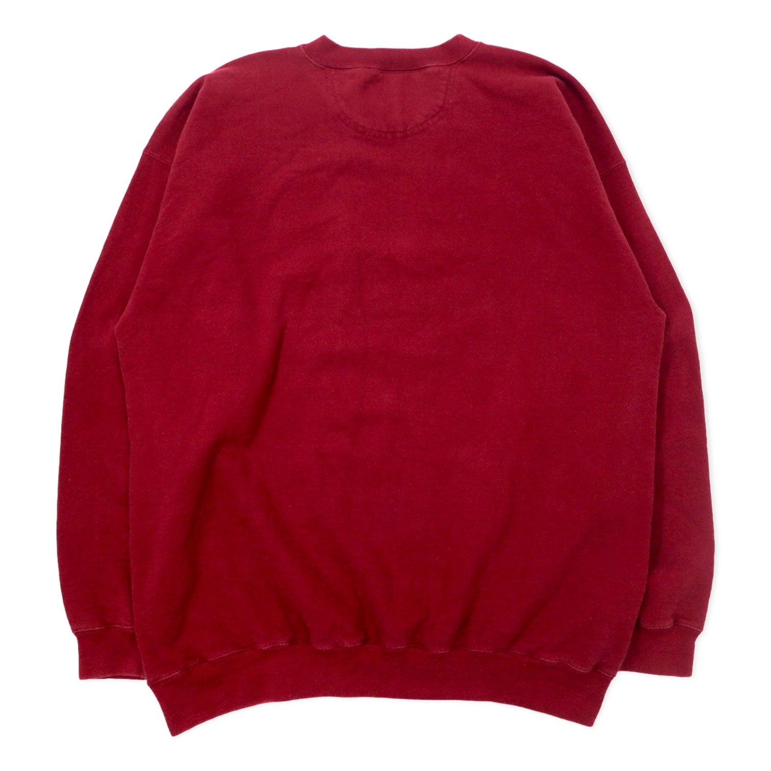 Levi's made in USA anni '90 felpa stampata con logo XL rossa in cotone felpato, taglia oversize
