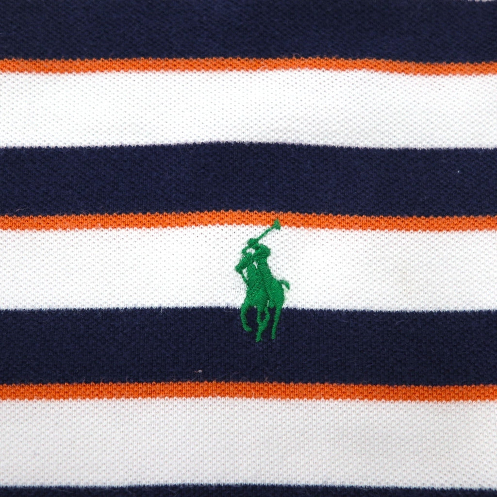 Polo by Ralph Lauren Polo a righe 2XL TALL bianco navy ricamo small pony taglia grande
