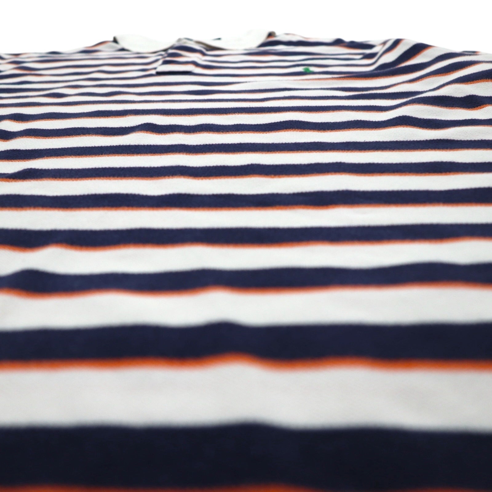 Polo by Ralph Lauren Polo a righe 2XL TALL bianco navy ricamo small pony taglia grande