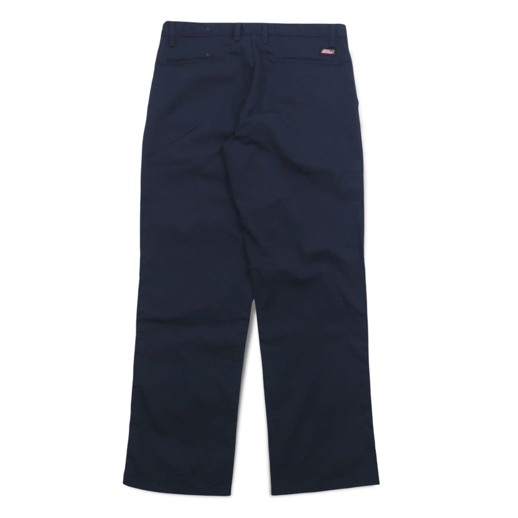 Dickies pantalone chino pantalone da lavoro L blu marino poliestere cotone GP8111