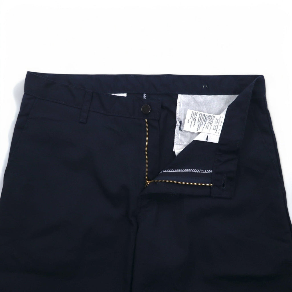 Dickies pantalone chino pantalone da lavoro L blu marino poliestere cotone GP8111