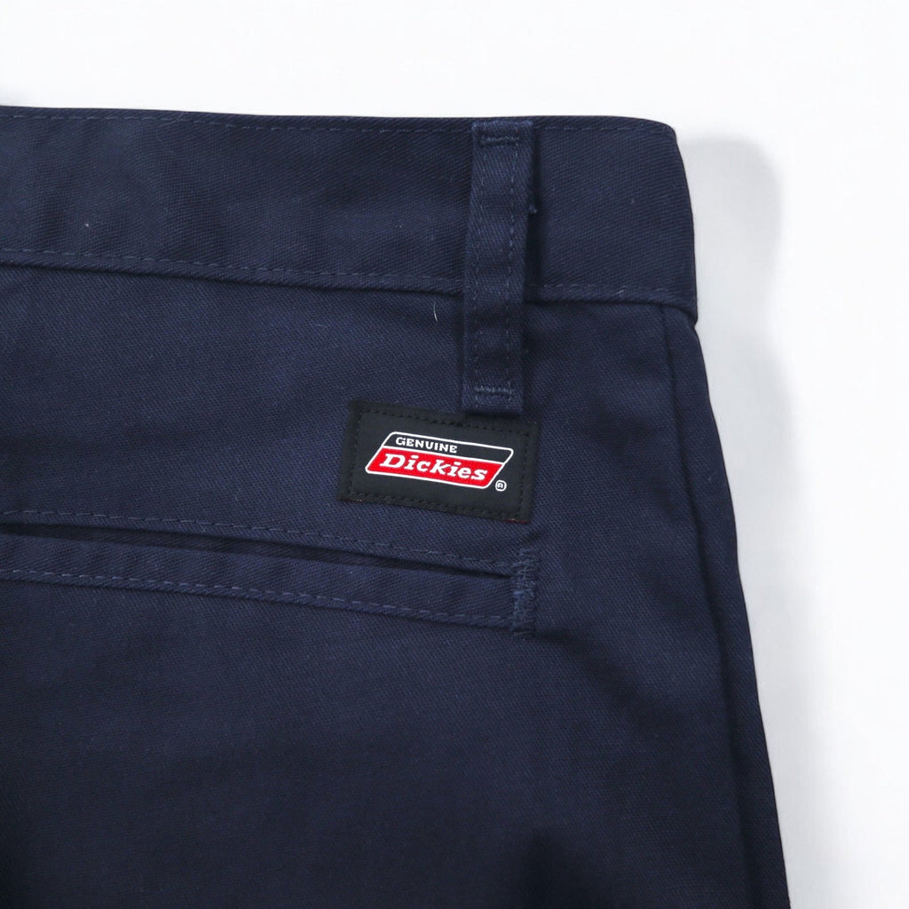 Dickies pantalone chino pantalone da lavoro L blu marino poliestere cotone GP8111