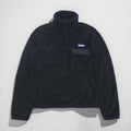 Patagonia リツール スナップT プルオーバー フリースジャケット S ブラック 25441