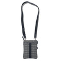 COACH Borsa a tracolla Mini Signature, grigio, tela e pelle