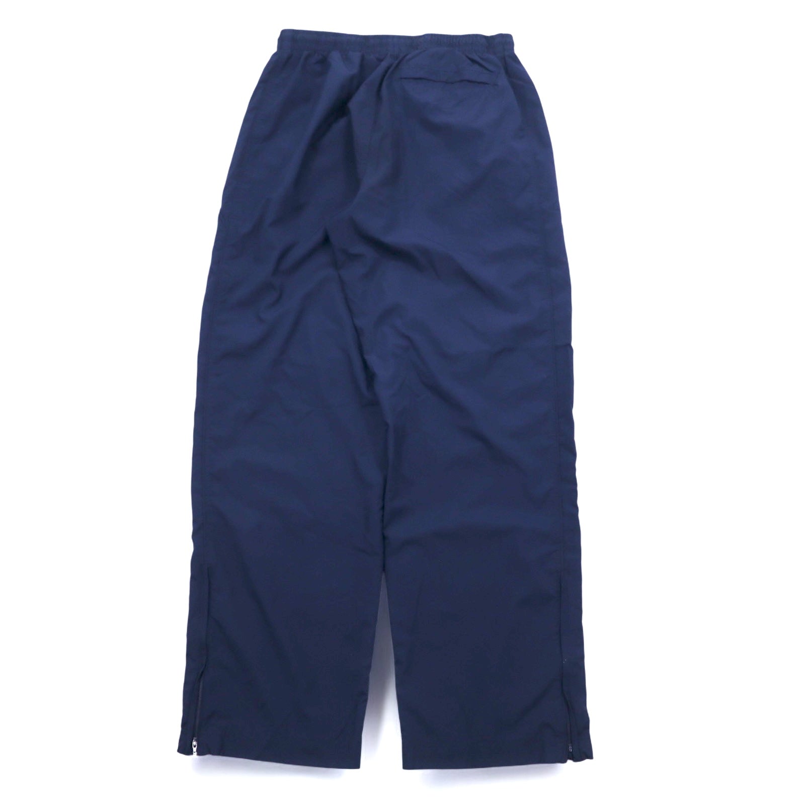 NIKE Pantaloni a Vento in Tessuto Tuta da Ginnastica L Blu Marino Stretch Waist Lined Track Pants Blue 274010-451