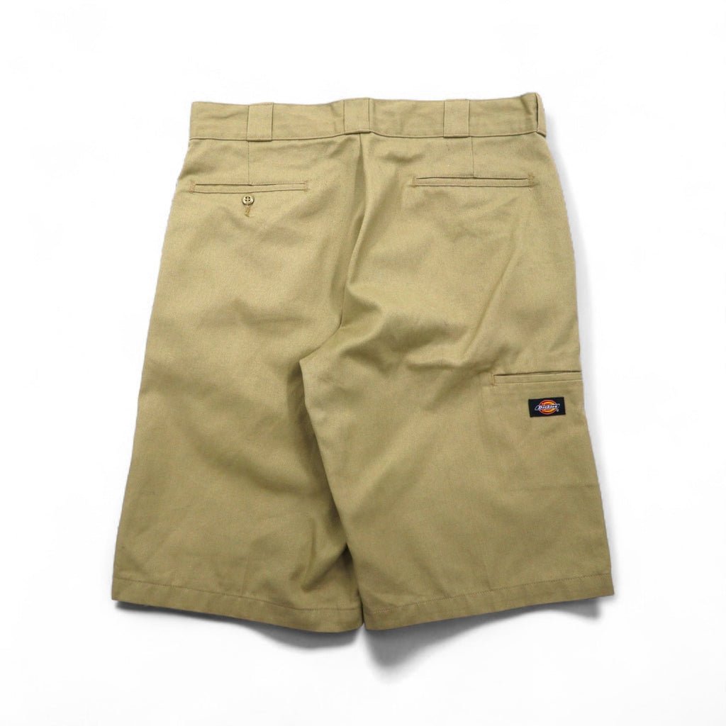 Dickies Relaxed Fit Pantaloncini da lavoro corti L Beige Lunghezza al ginocchio WR640 Made in Messico