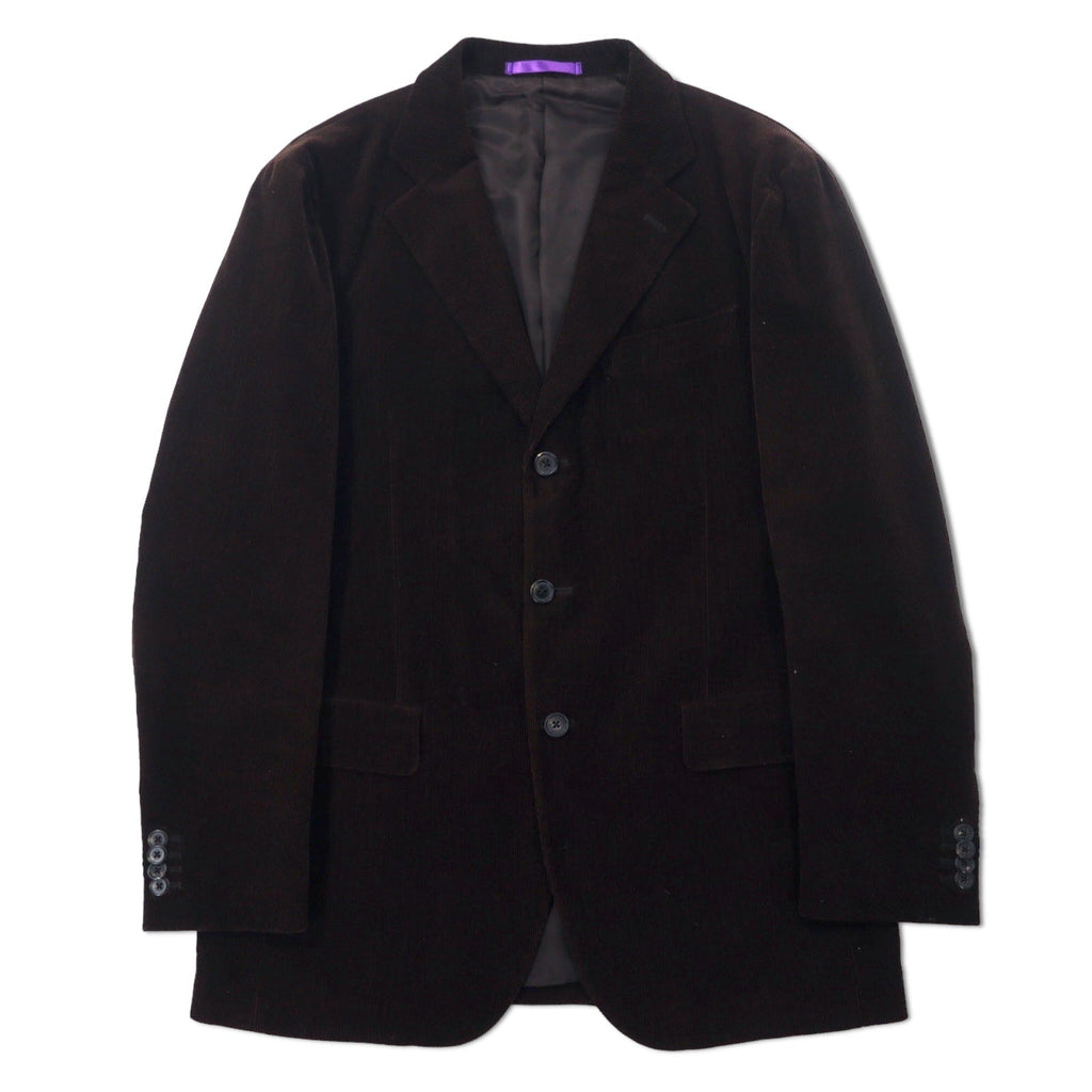 Paul Smith COLLECTION コーデュロイ 3B テーラードジャケット LX ブラウン コットン 日本製
